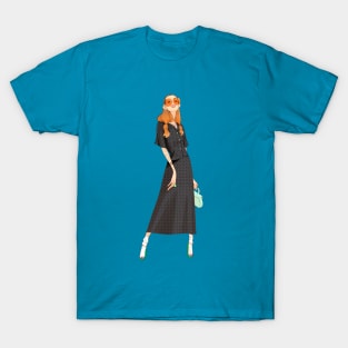 Cool girl with glasses T-Shirt